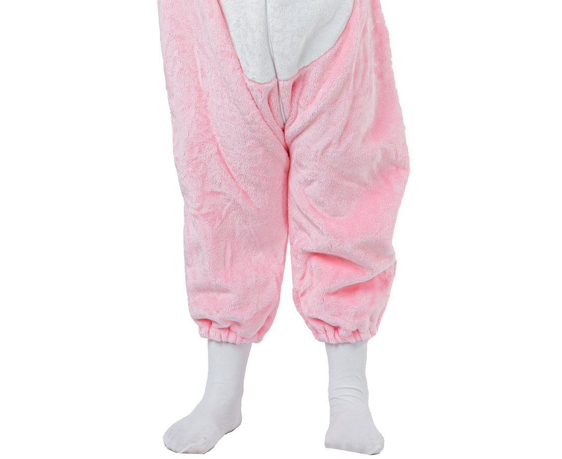 Costume for child Pink Pig (hooded jumpsuit), size 92/104 cm